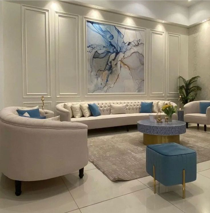 Elegant living room furniture